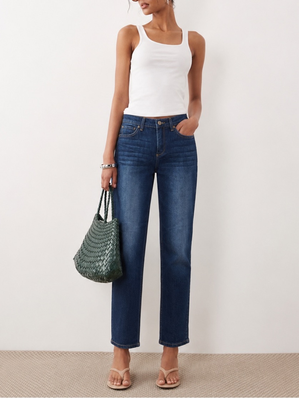 Code Bleu Gracie Boyfriend Blue Jeans